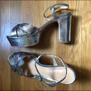 Schutz platform sandals